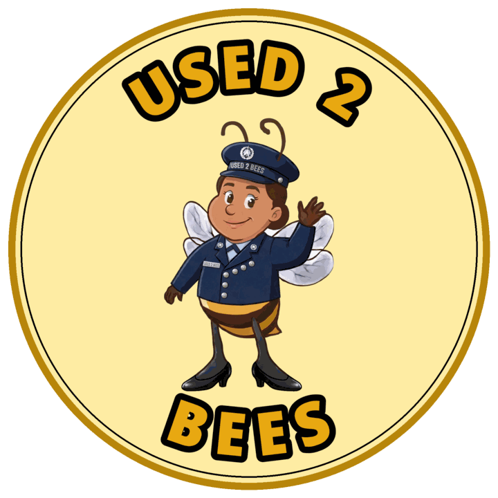 Used 2 Bees circle sticker — Space Force Dress (Female)
