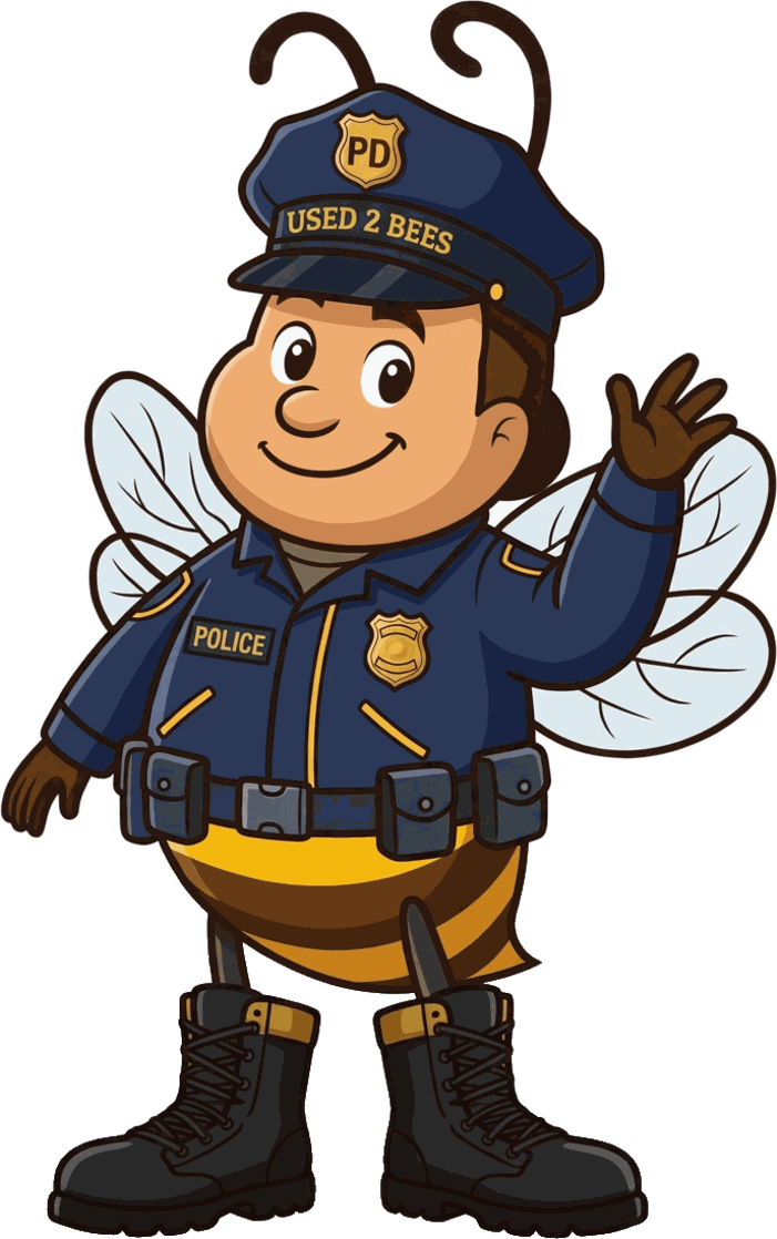 Used 2 Bees circle sticker — Space Force Dress Officer (Male)