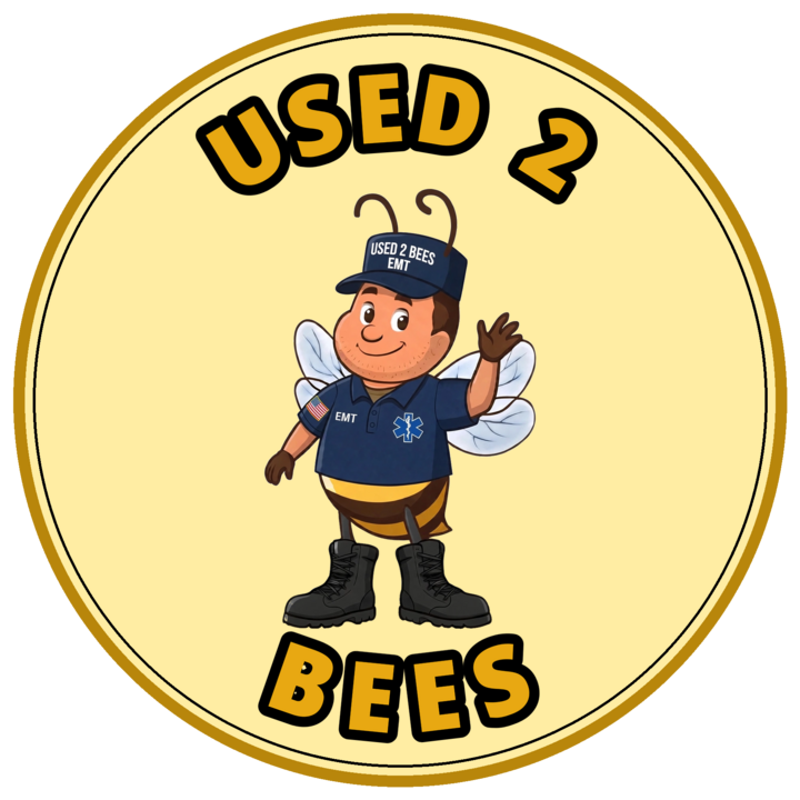 Used 2 Bees circle sticker — EMT (Male)