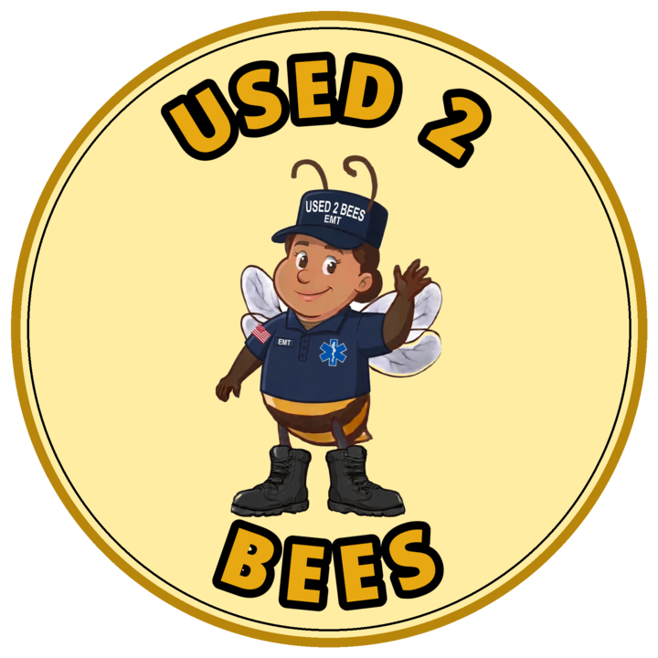 Used 2 Bees circle sticker — EMT (Female)